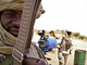 L'armée tchadienne près d'un camp de réfugiés à 100 kilomètres de la frontière avec le Soudan.(Photo : AFP)