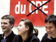 Bruno Julliard (Unef), Caroline Caron (FIDL) et Karl Stoeckel (UNL), qui ont mené le mouvement de contestation des étudiants et lycéens.(Photo : AFP)