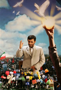 Le président iranien a balayé d'un revers de main la perspective de sanctions contre son pays, quatrième producteur mondial de pétrole, en jugeant «improbable» une «décision aussi inconsidérée» du Conseil de sécurité.(Photo : AFP)