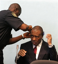Nombre de Libériens redoutent la réaction des ex-combattants à l'arrestation de celui qui fut&nbsp;leur chef, l'ancien président du Liberia Charles Taylor.(Photo : AFP)