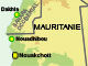 Mauritanie.(Carte : RFI)