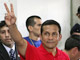 Selon les premiers résultats officiels, le candidat nationaliste Ollanta Humala, arriverait en tête du premier tour de l’élection présidentielle mais l'incertitude demeure encore sur le nom de son futur adversaire.(Photo : AFP)