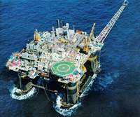 Plate-forme pétrolière au large du Brésil.(Photo : Petrobras)