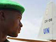 Un des 7&nbsp;000 soldats envoyés par l'Union africaine au Darfour. L'UA a proposé un plan de paix. Reste aux parties en conflit à l'accepter.(Photo: AFP)