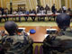 Samedi à Yamoussoukro, les chefs d'états-majors de l'armée loyaliste et des Forces nouvelles se sont réunis à une même table pour amorcer un dialogue en vue d'une sortie de crise.(Photo : AFP)