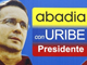 Le président colombien Alvaro Uribe a dominé la campagne électorale.(Photo : AFP)