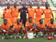 L'équipe de Côte d'Ivoire. 

		(Photo : Olivier Péguy / RFI)
