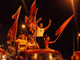 Les partisans de l'indépendance fêtent la victoire dans les rues de Podgorica.(Photo : Laurent Geslin/RFI)