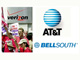 AT&T, Verizon et BellSouth : les trois principaux opérateurs téléphoniques qui ont accepté de collaborer avec l'agence de sécurité NSA. 

		(Photo : AFP)