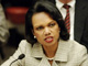 La secrétaire d'Etat, Condoleeza Rice veut compléter l'accord d'Abuja par le déploiement des casques bleus au Darfour. 

		(Photo : AFP)