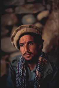 Portrait du Commandant Massoud. (Photo: Reza/Webistan)