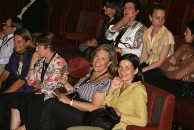 De gauche à droite au premier rang : Patrce Perrin, Diane Galliot, Dominique Burg et Vicky Sommet. &#13;&#10;&#13;&#10;&#9;&#9;(Photo : Jean-Marc Munier)