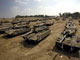 Les chars israéliens se sont arrêtés au nord de la bande de Gaza. 

		(Photo : AFP)