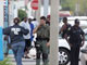 Des équipes du FBI fouillent un bâtiment dans un quartier de Miami. 

		(Photo : AFP)