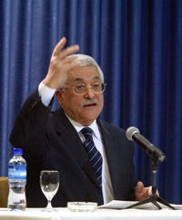 Les partisans de Mahmoud Abbas, le président de l'Autorité palestinienne, n'envisagent pas un échec du référendum. 

		(Photo : AFP)