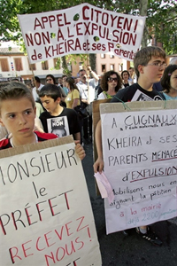 La mobilisation contre l’expulsion de jeunes scolarisés ne cesse de prendre de l’ampleur. 

		(Photo : AFP)