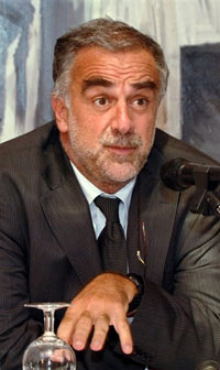 Luis Moreno Ocampo, le procureur de la Cour pénale internationale. 

		(Photo : AFP)