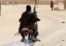 Patrouille de l'armée malienne à Kidal, le 27 mai dernier.(Photo: AFP)