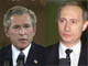 Bush Poutine 

		(Photos : AFP)