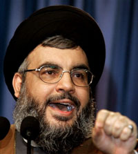 Hassan Nasrallah, le chef du Hezbollah, en 2005.(Photo : AFP)