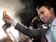 32% des voix pour le VMRO-DPMNE : un triomphe personnel pour le nouveau chef de ce parti, Nikola Gruevski.(Photo : AFP)