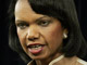 La secrétaire d'Etat américaine Condoleezza Rice, lors d'une conférence de presse le 21 juillet à Washington : «un cessez-le-feu équivaudrait à une fausse promesse». 

		(Photo : AFP)