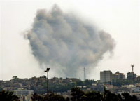La ville de Tyr, cible stratégique pour l'armée israélienne. 

		(Photo : AFP)