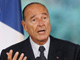 Jacques Chirac : «Chacun voit bien qu'au Moyen-Orient, les lignes de fracture se rejoignent et les crises s'additionnent». 

		(Photo : AFP)