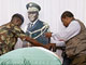 Préparatifs lors des obsèques du général Robert Gueï.(Photo : AFP)