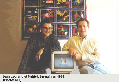 Jean Legrand et Patrick Jaquin en 1996 

		