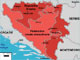 La Bosnie-Herzégovine est composée de deux «entités» : la Fédération croato-musulmane et la Republika Srpska (la République Serbe). 

		(Carte : Nicolas Catonné / RFI)