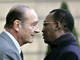 Jacques Chirac et Idriss Déby Itno, en novembre 2005. 

		(Photo: AFP)