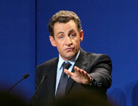 Nicolas Sarkozy. 

		(Photo: AFP)