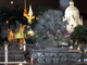 Des chars sont postés devant le siège du gouvernement à Bangkok mardi soir. 

		(Photo : AFP)