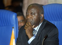 Selon les recommandations de la Cedeao, le mandat du président Gbagbo (photo), ainsi que celui de son Premier ministre, Charles Konan Banny, seront prolongés pour une durée d’un an après le 31 octobre 2006. 

		(Photo : AFP)