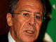 Sergeï Lavrov, le ministre russe des Affaires étrangères, a continué sur le registre des menaces à l’encontre de Tbilissi. 

		(Photo : AFP)
