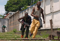 Tension à Kinshasa, la capitale de la République démocratique du Congo, où des tirs ont été échangés. 

		(Photo : AFP)