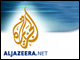 Logo de la chaîne d'information Al-Jazira. 

		(Source: Al Jazira) 