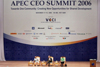 Le 18e sommet annuel du Forum de coopération économique Asie-Pacifique à Hanoi au Vietnam. 

		(Photo : AFP)