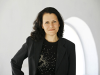 Elsa Francès, directrice de la Cité du Design et commissaire principal de la biennale 2006. &#13;&#10;&#13;&#10;&#9;&#9;(Photo : François Caterin)