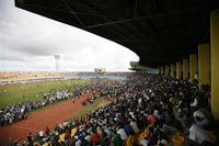 Plusieurs milliers de Rwandais se sont rassemblés, le 23 novembre, dans le stade de Kigali pour manifester leur soutien au président Paul Kagame. 

		(Photo : AFP)