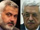 Ismaïl Haniyeh (à gauche) et Mahmoud Abbas. 

		(Photo : AFP / Montage : RFI)