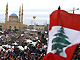 La foule des opposants au gouvernement Siniora occupe la place Riad Solh de Beyrouth. 

		(Photo: AFP)