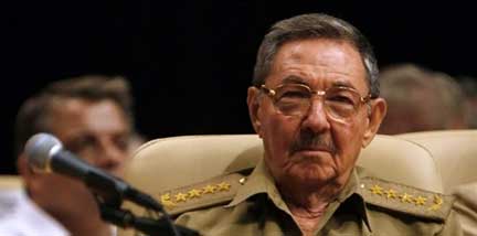 Raul Castro, chef de l'Etat cubain par intérim, le 1er décembre 2006 à La Havane. &#13;&#10;&#13;&#10;&#9;&#9;(Photo: AFP)