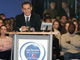 Nicolas Sarkozy, lors du premier forum, le 9 décembre 2006 à La Défense. 

		(Photo: AFP)