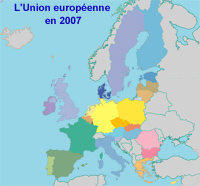 L'Europe des 27. Pour voir la carte complète, <a href="http://www.rfi.fr/francais/actu/articles/084/article_48531.asp" target="_blank">cliquez ici</a>. 

		(Carte : JB / RFI)