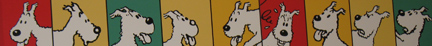 Milou le chien fidèle de Tintin. (Photo : Elisabeth Bouvet/ RFI)