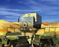 Des rebelles s'interposent dans le jeu Food Force à un camion humanitaire remplit de nourriture. 

		<a href="http://www.food-force.com/" target="_blank">Food-force.com</a>