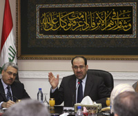 Nouri al-Maliki, le Premier ministre irakien. 

		(Photo : Reuters)