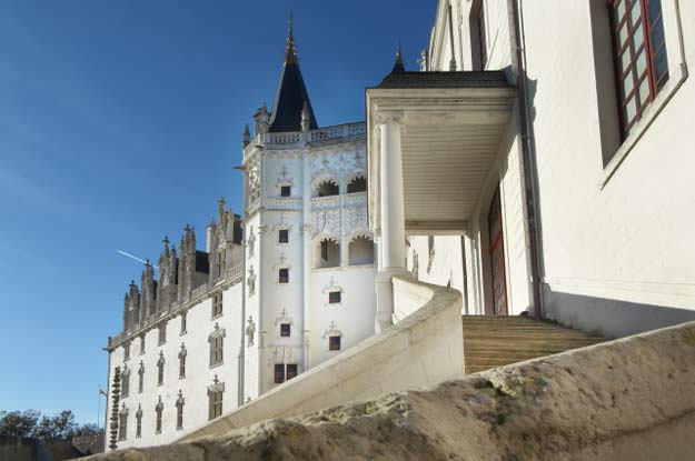 La façade de l'époque renaissance du château des ducs de Bretagne. &#13;&#10;&#13;&#10;&#9;&#9;(Photo : Ville de Nantes / Cécile Langlois)